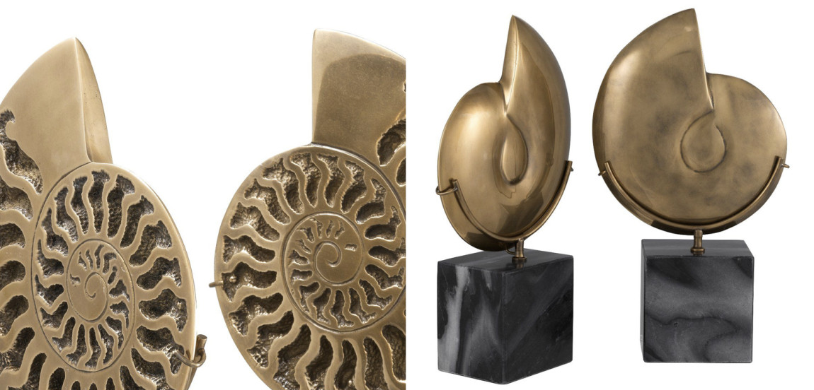 Статуэтки Eichholtz Object Ammonite Set of 2