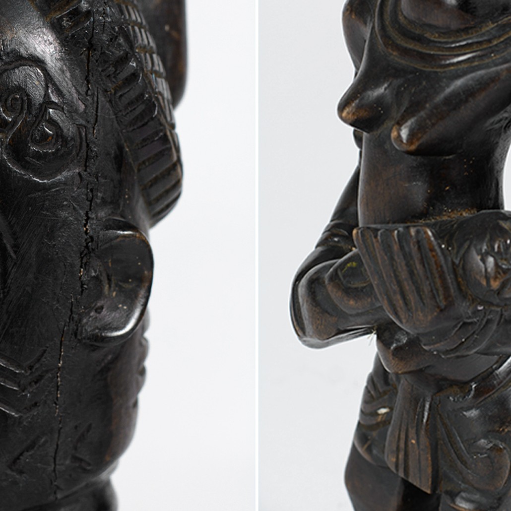 Статуэтки народности Bakongo Power Figure Набор из 2-х штук Африка