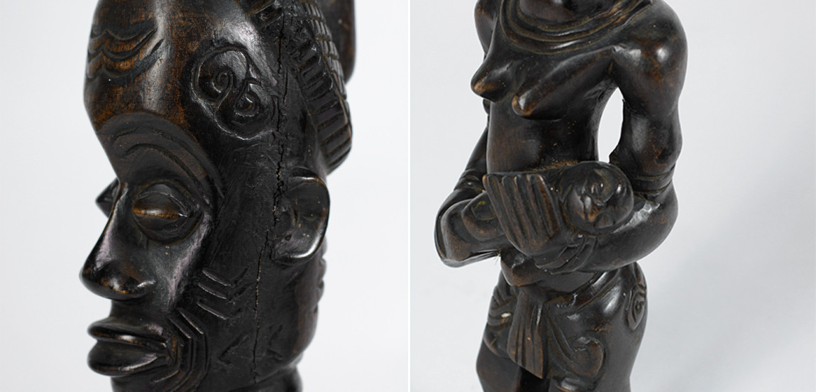 Статуэтки народности Bakongo Power Figure Набор из 2-х штук Африка