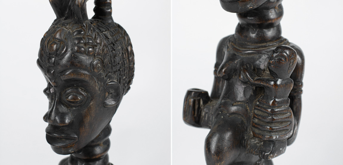 Статуэтки народности Bakongo Power Figure Набор из 2-х штук Африка