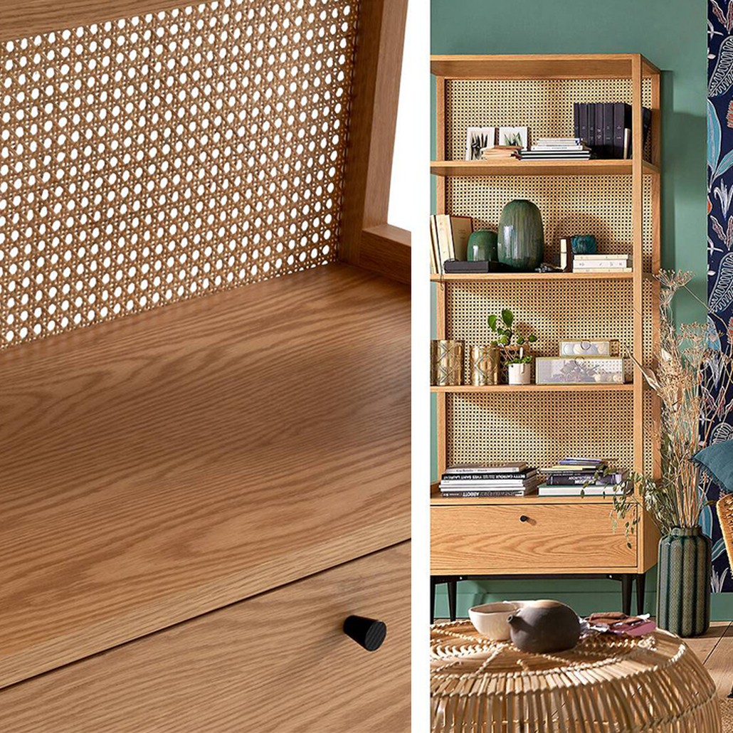 Стеллаж Agnar Wicker Rack
