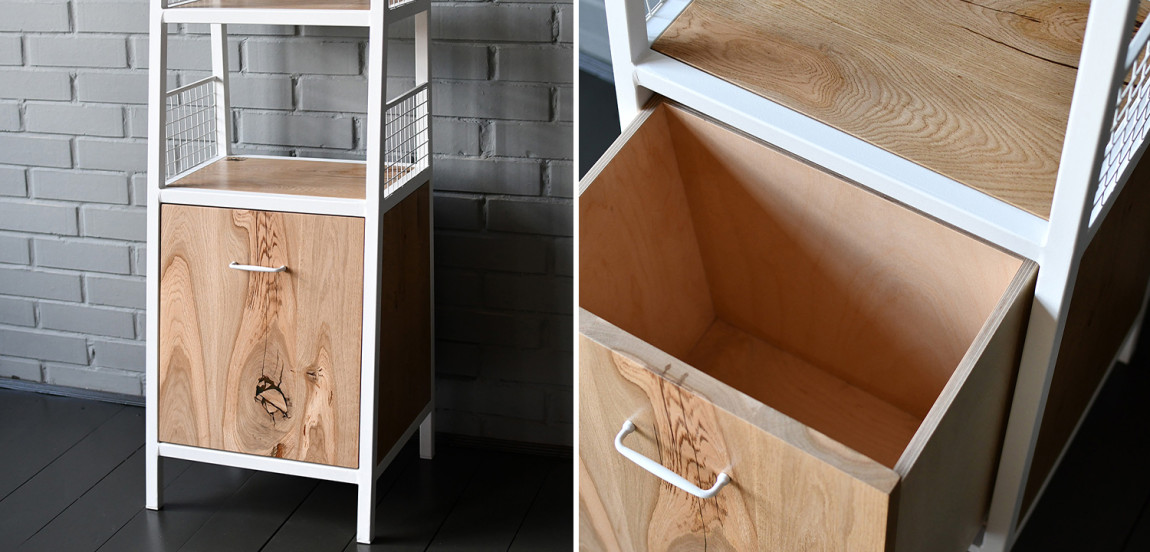 Стеллаж Bartlett Industrial Metal Rust Rack