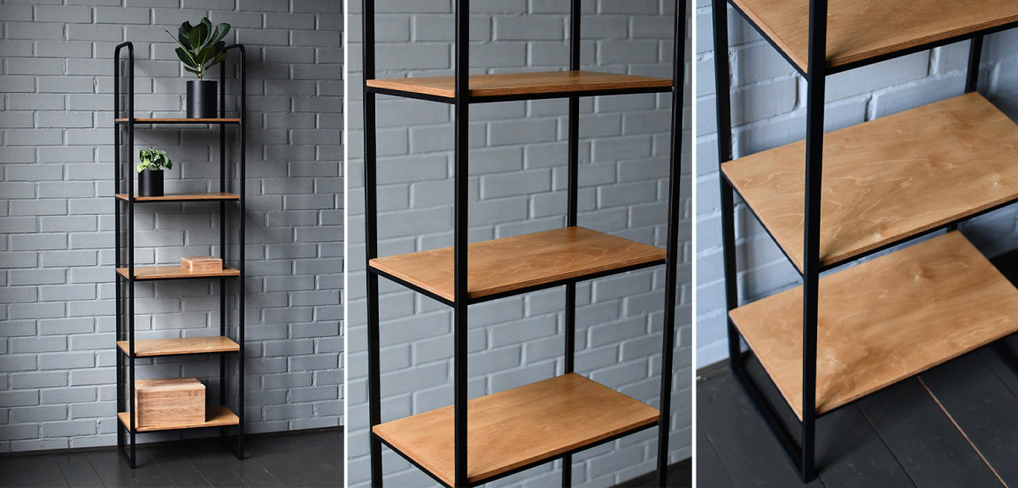 Стеллаж Buster Industrial Metal Rust Rack