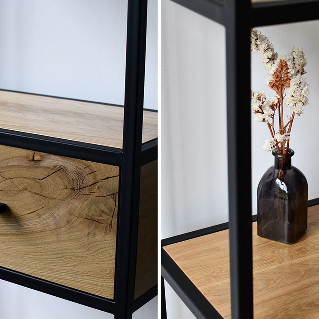 Стеллаж Elif Industrial Metal Rust Rack