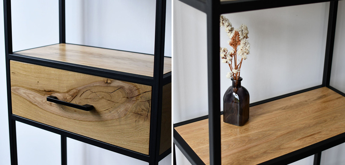 Стеллаж Elif Industrial Metal Rust Rack