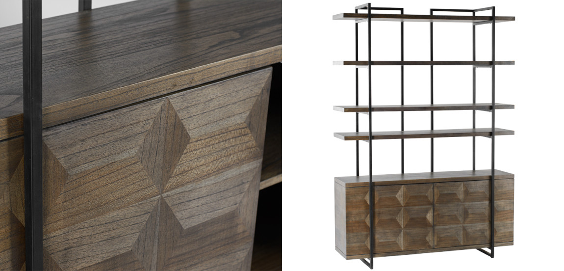 Стеллаж Gilliam Wood Rack