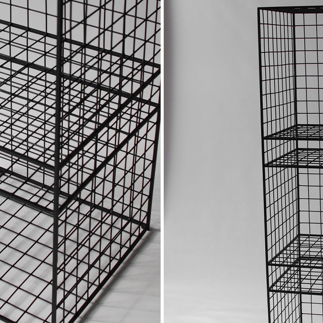 Стеллаж Higgs Industrial Metal Rust Rack
