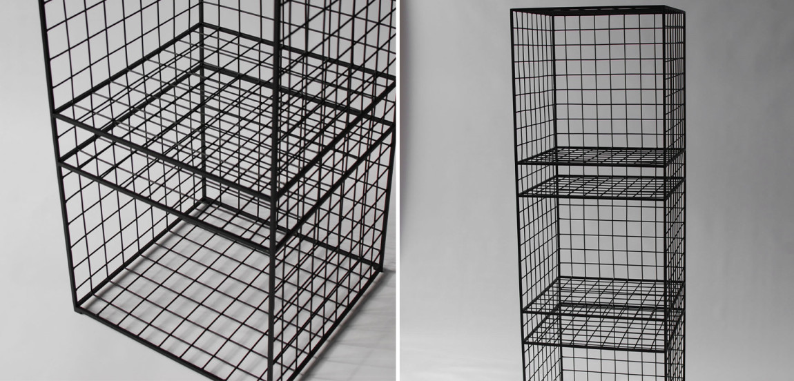 Стеллаж Higgs Industrial Metal Rust Rack