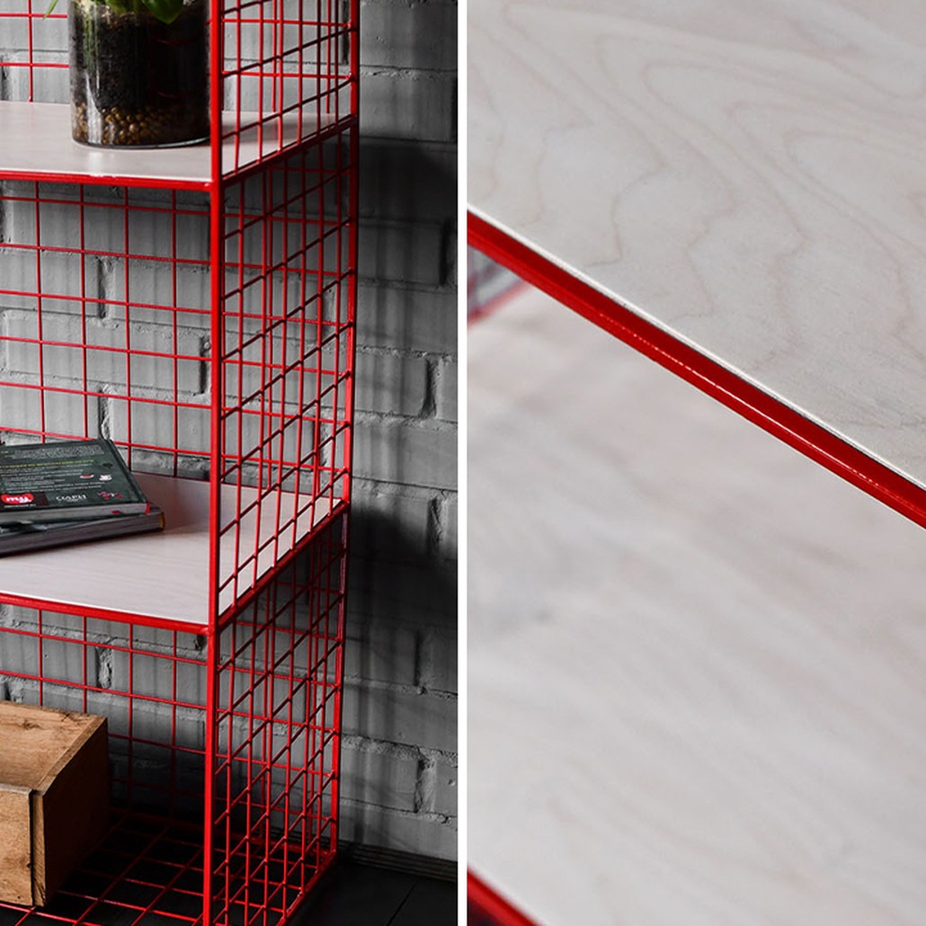 Стеллаж House Industrial Metal Rust Rack