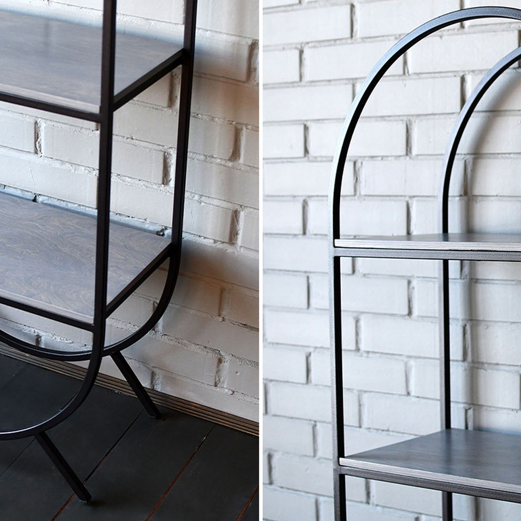 Стеллаж Hugo Industrial Metal Rust Rack