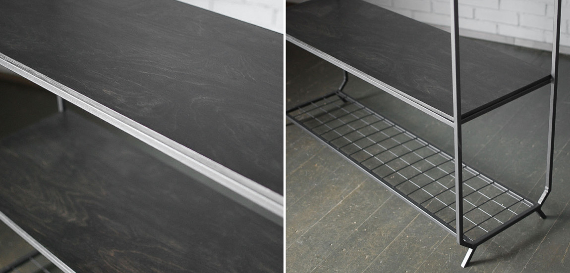 Стеллаж Jaeden Industrial Metal Rust Rack