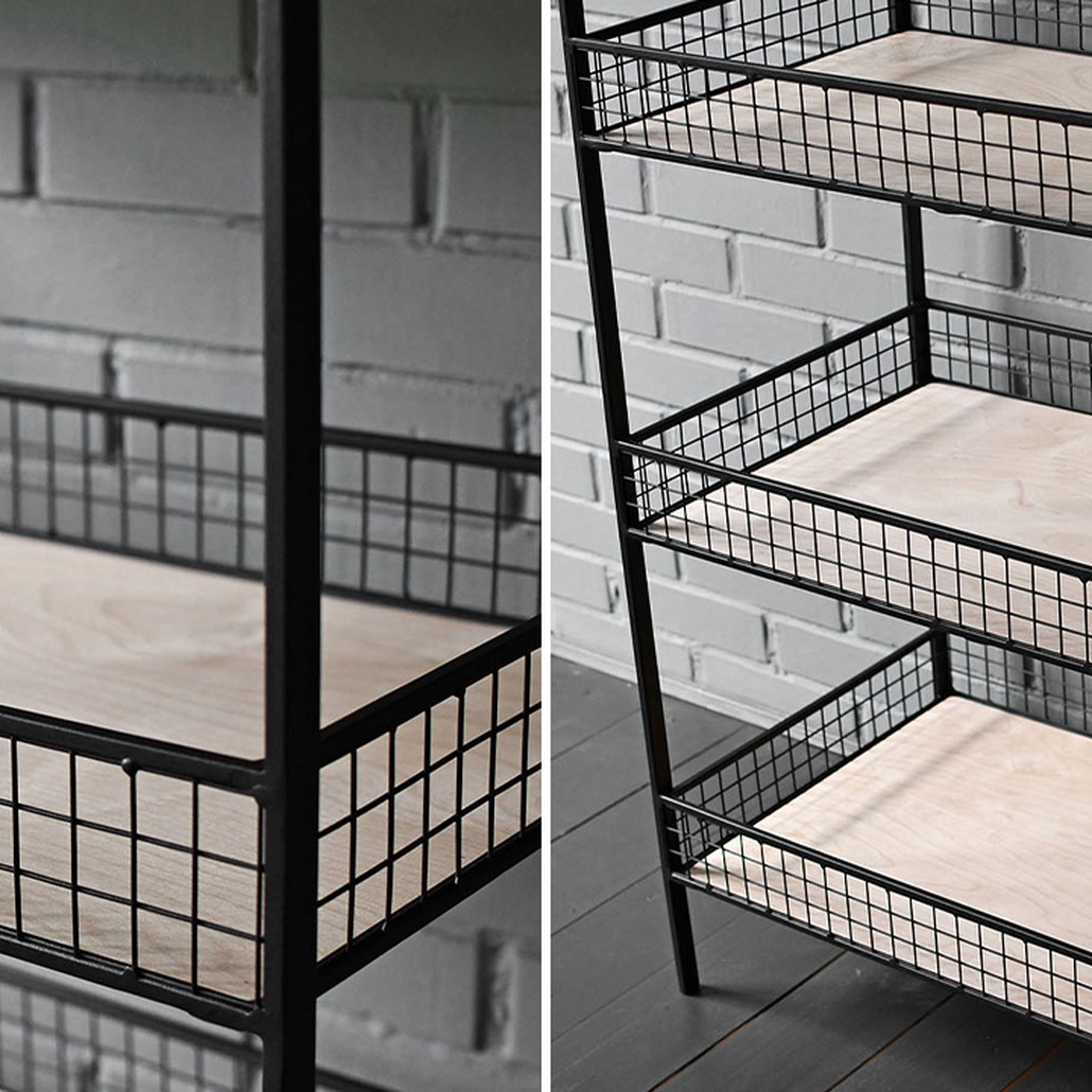 Стеллаж Keith Industrial Metal Rust Rack
