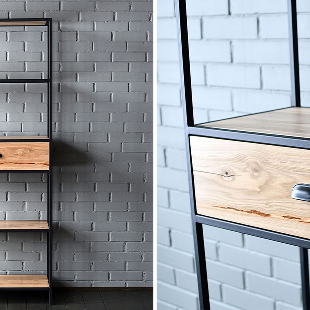 Стеллаж Kline Industrial Metal Rust Rack