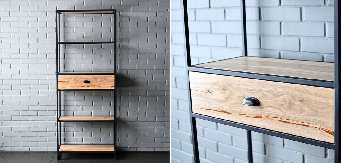 Стеллаж Kline Industrial Metal Rust Rack