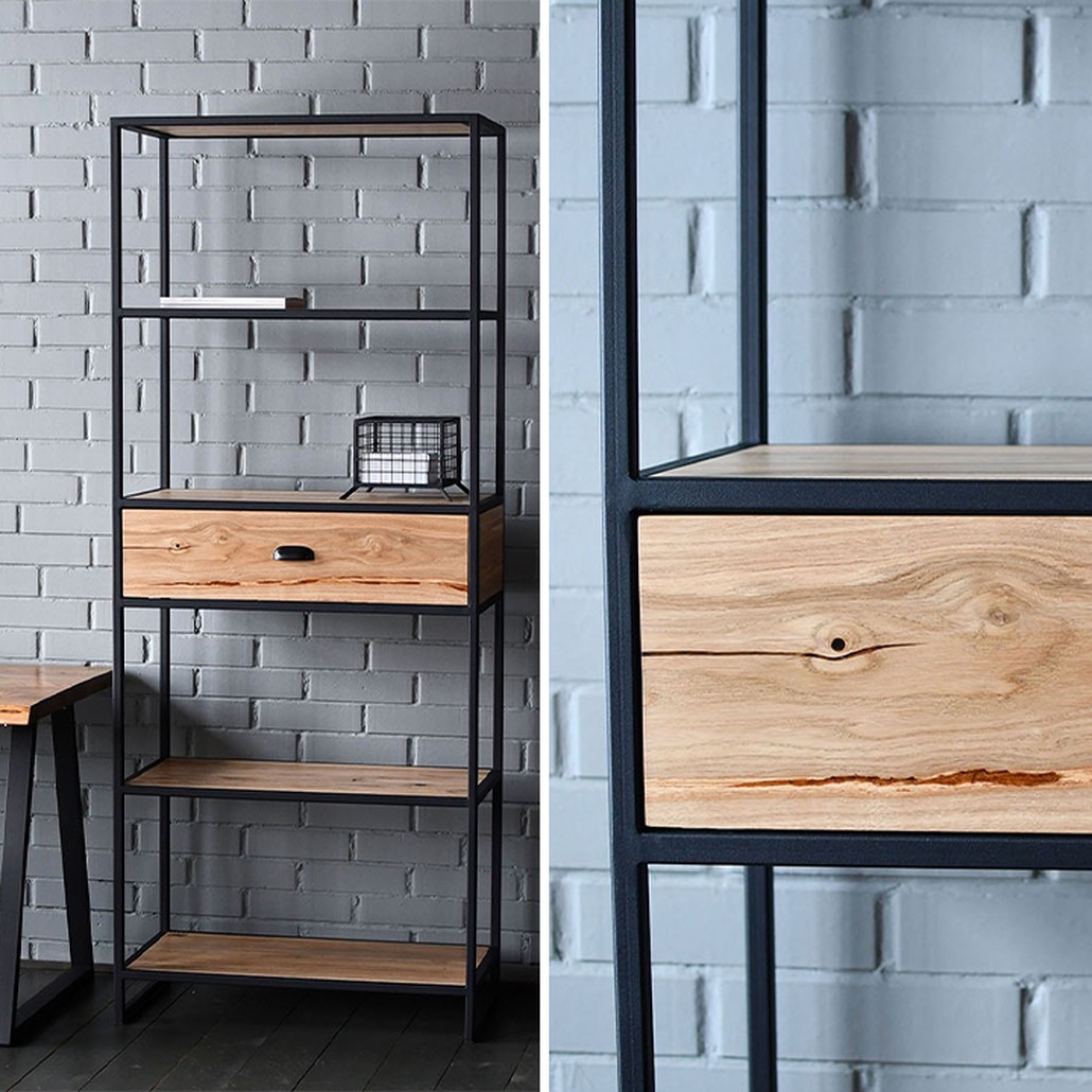 Стеллаж Kline Industrial Metal Rust Rack