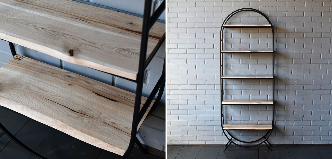 Стеллаж Lain Industrial Metal Rust Rack