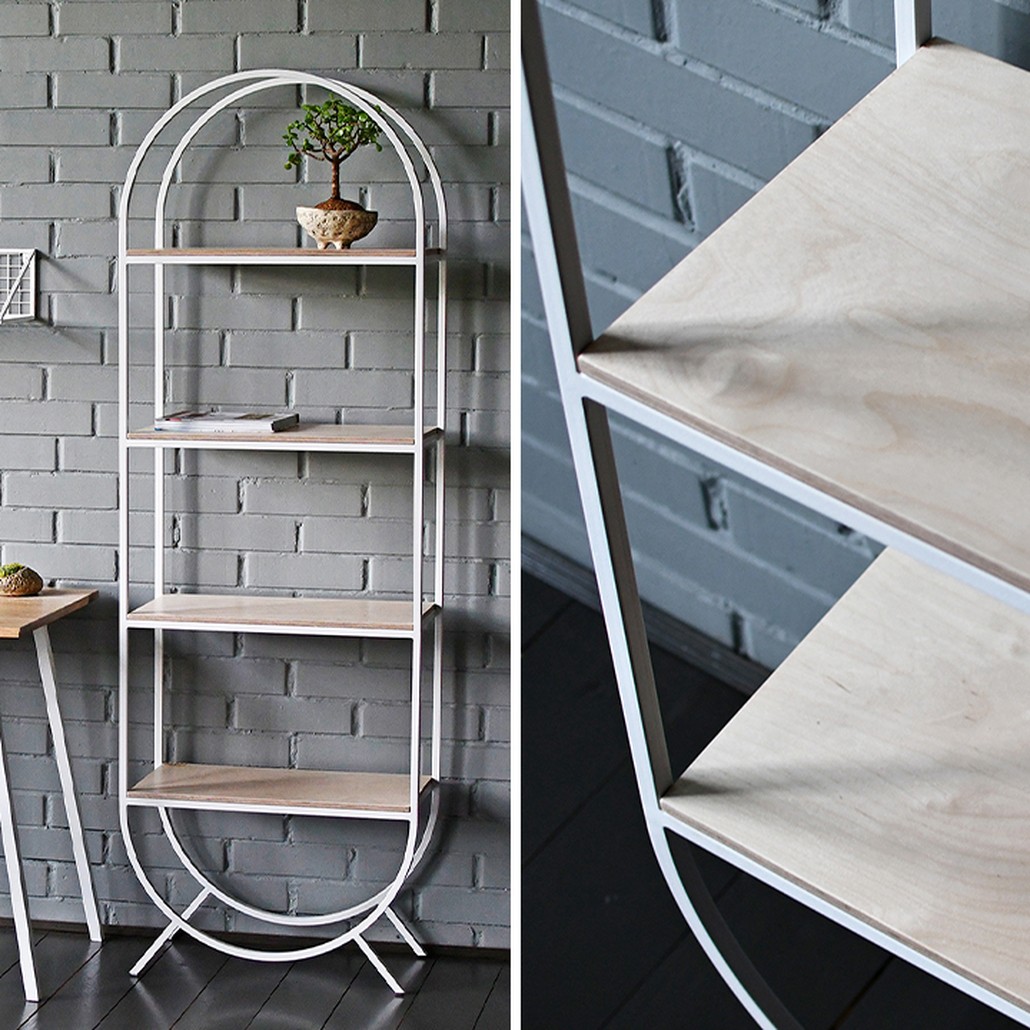 Стеллаж Lugo Industrial Metal Rust Rack