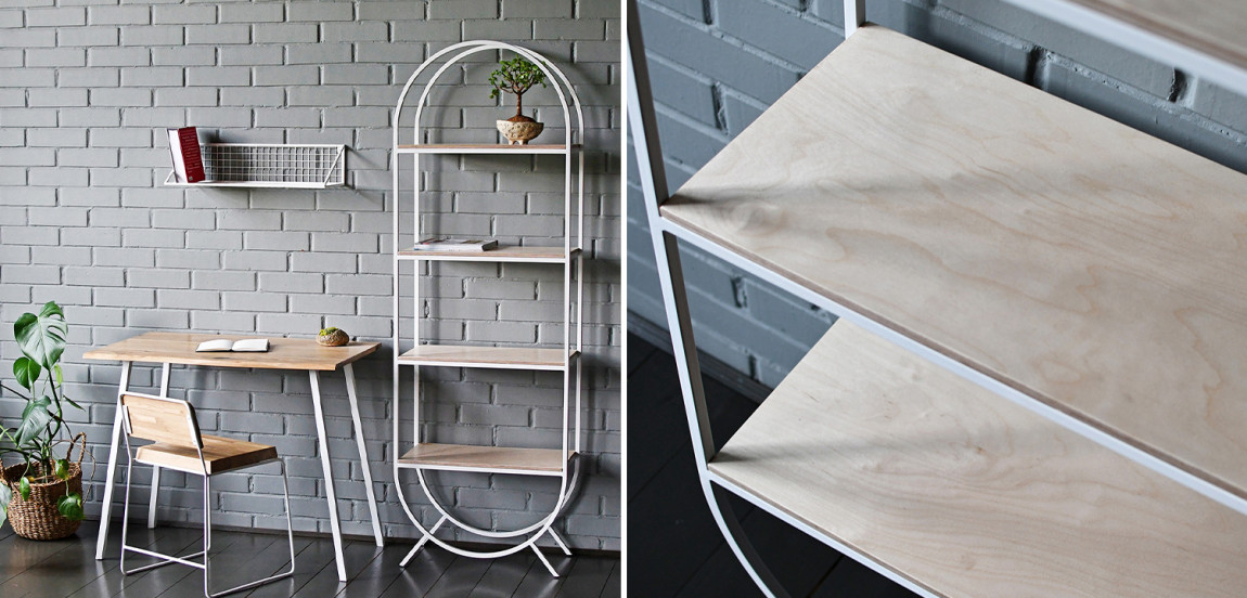 Стеллаж Lugo Industrial Metal Rust Rack