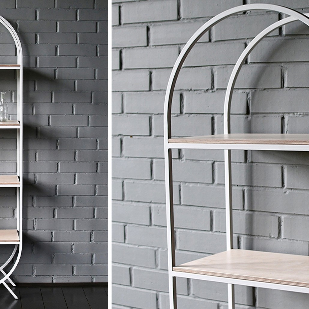 Стеллаж Lugo Industrial Metal Rust Rack