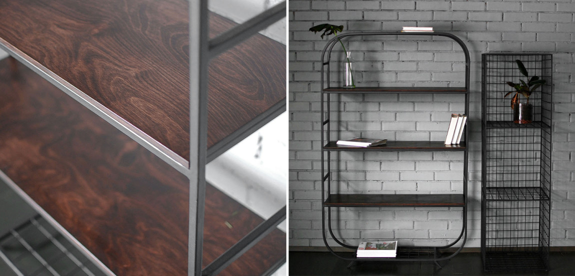 Стеллаж Martine Industrial Metal Rust Rack