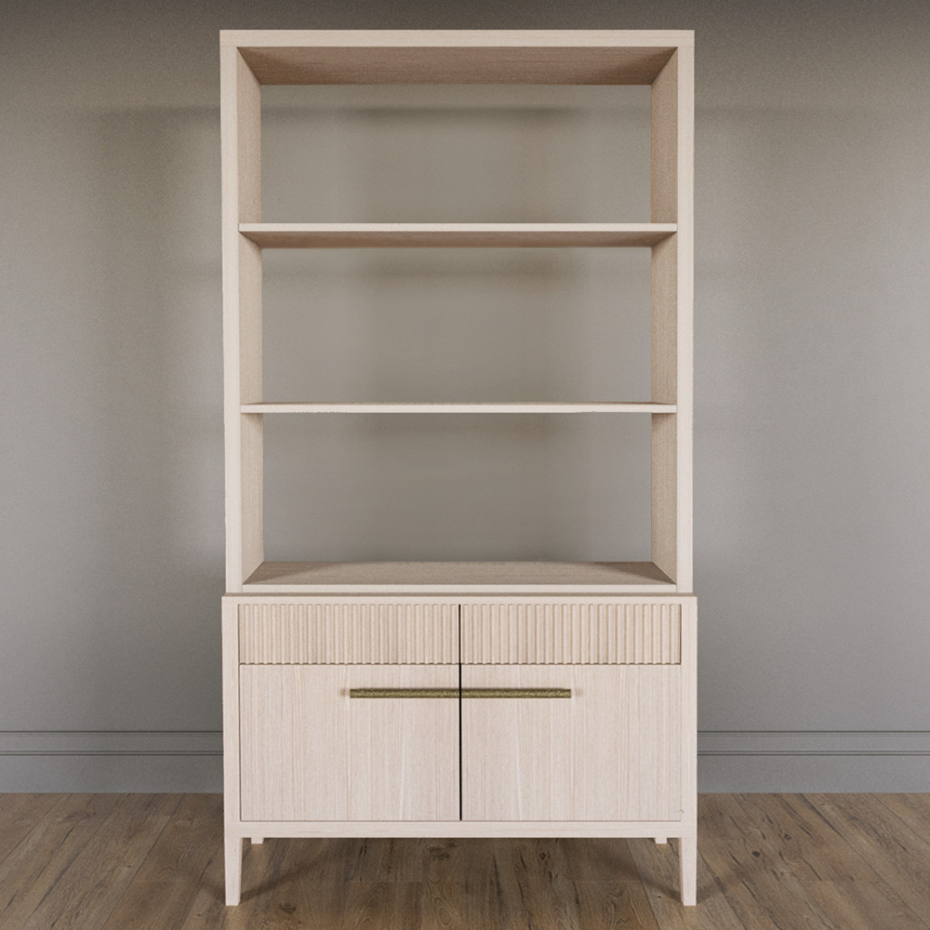 Стеллаж Primo с ящиками Светлый дуб