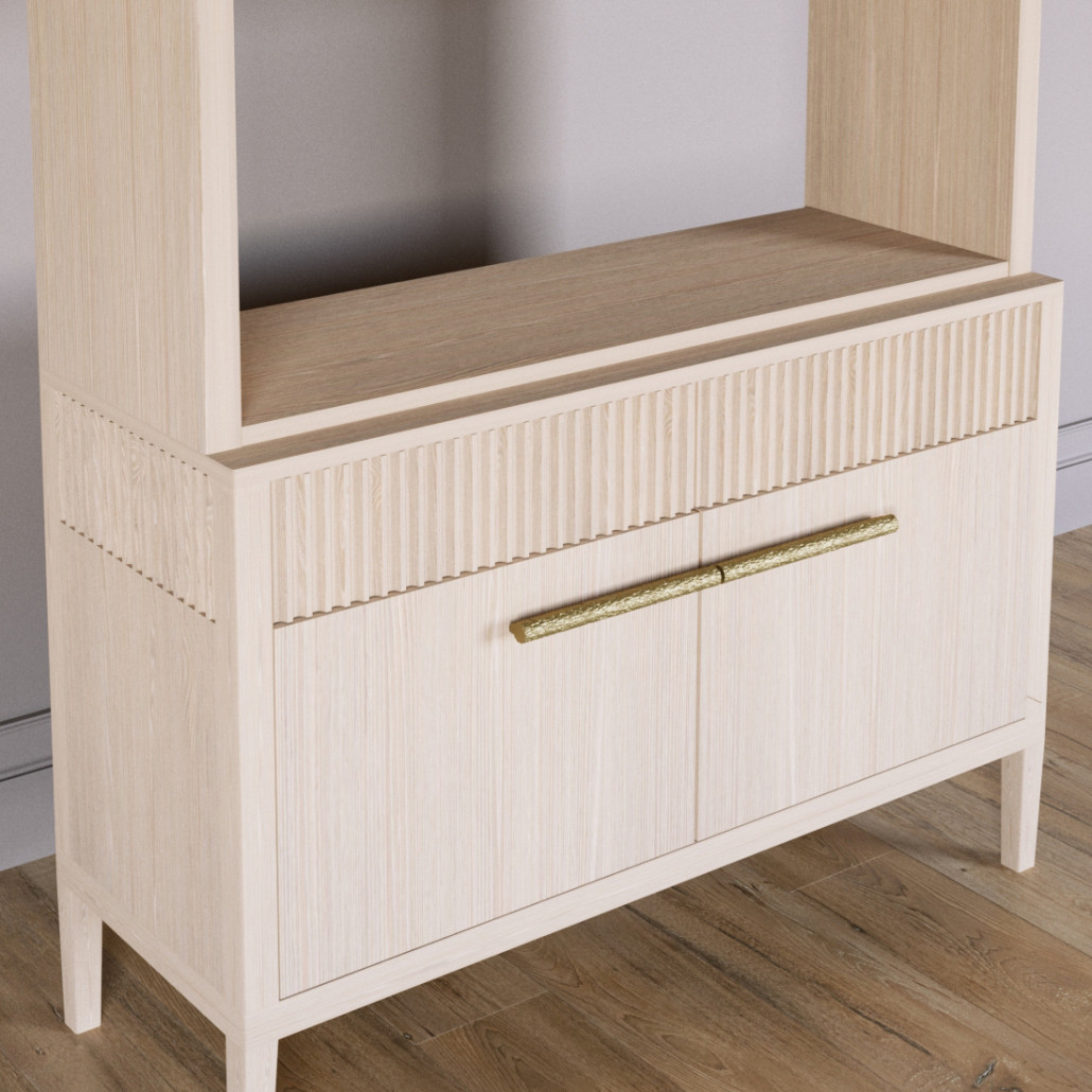 Стеллаж Primo с ящиками Светлый дуб