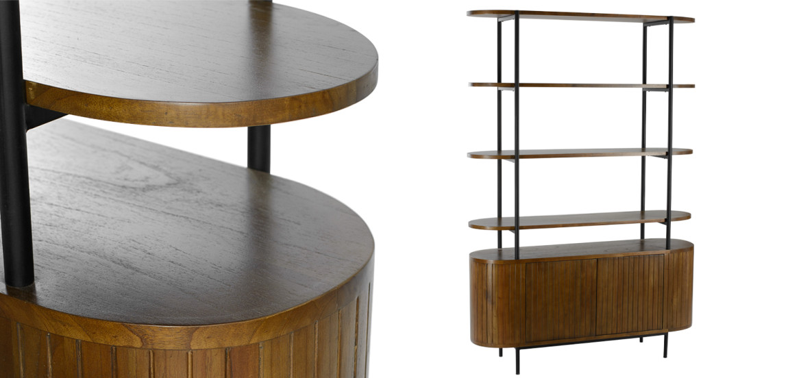 Стеллаж Rockwell Wood Rack