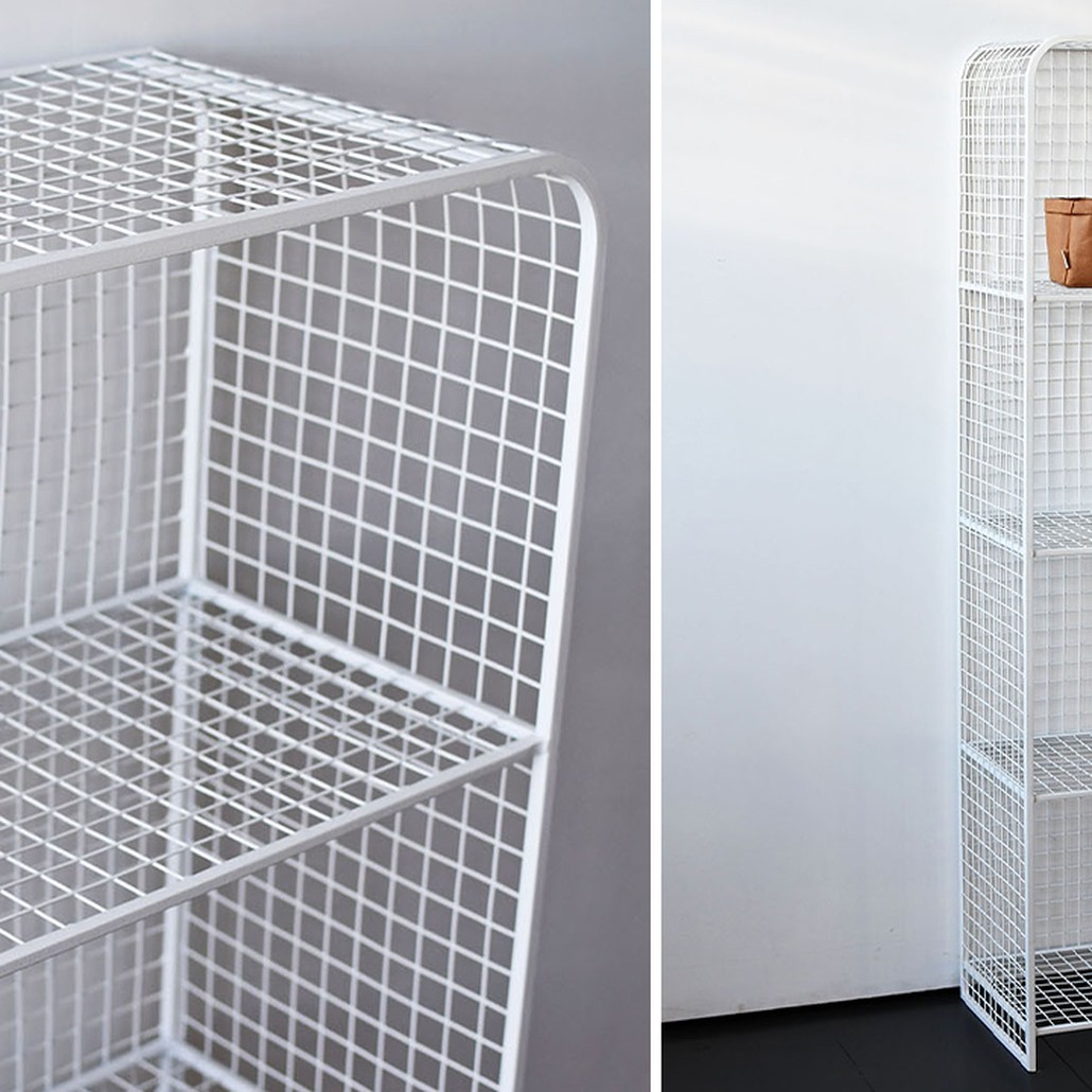Стеллаж Rufus Industrial Metal Rust Rack