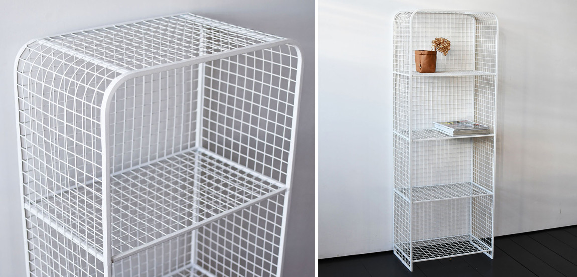 Стеллаж Rufus Industrial Metal Rust Rack