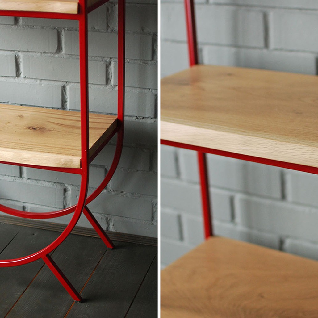 Стеллаж Rumo Industrial Metal Rust Rack