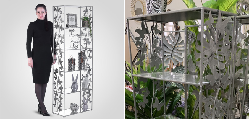 Стеллаж Silver Butterfly Wide