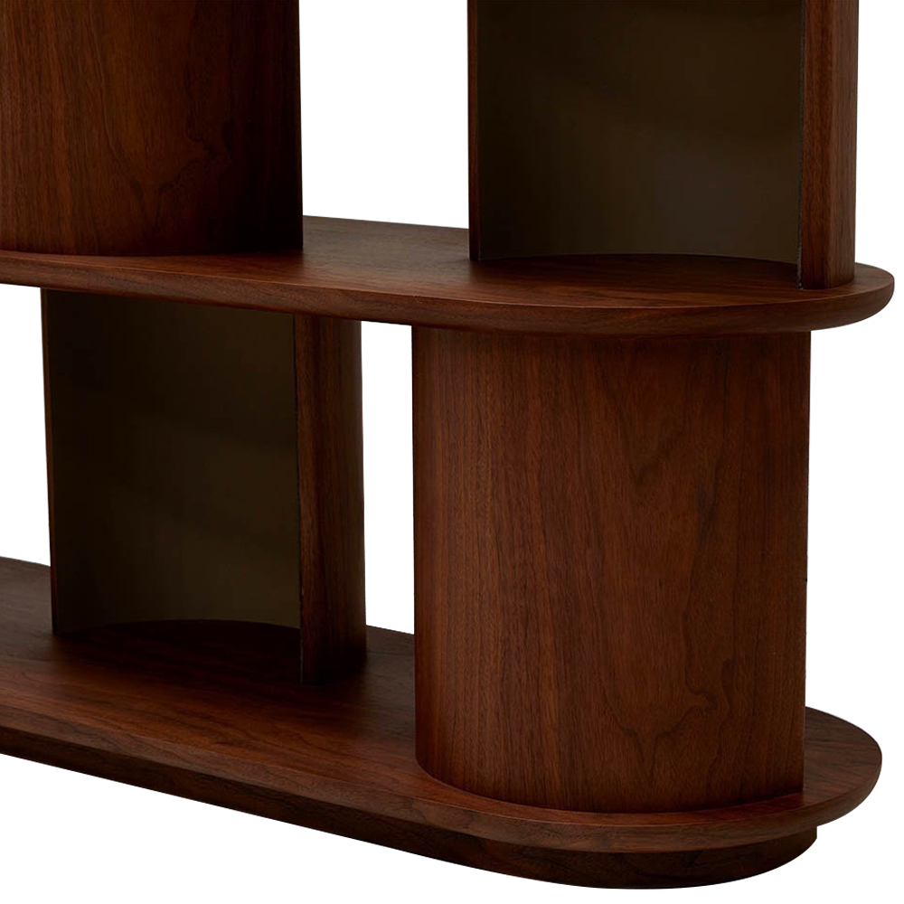 Стеллаж Zacharie Brown Wood Rack