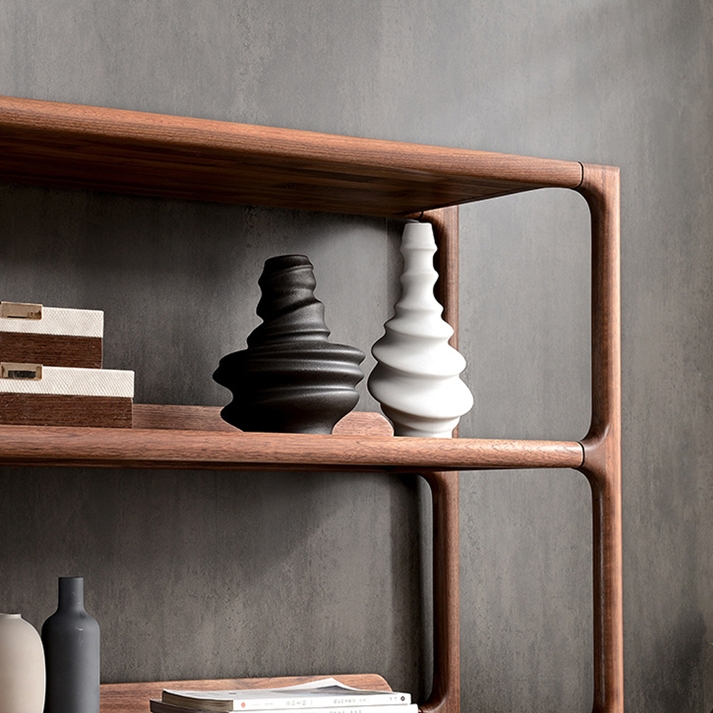 Стеллаж в гостиную для книг Moon Walnut Furniture