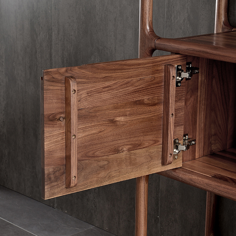 Стеллаж в гостиную для книг Moon Walnut Furniture