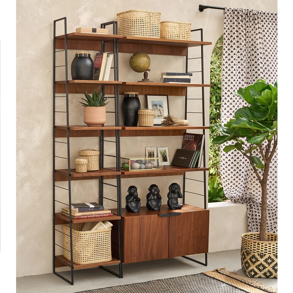 Стеллаж из орехового дерева Olson Rack