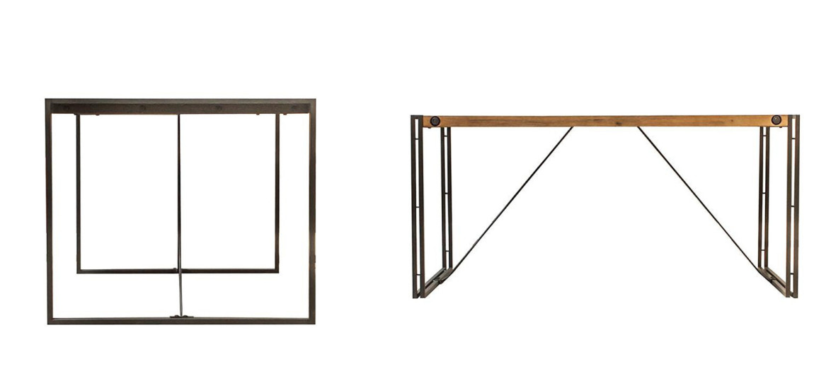 Стол Industrial Brooklyn dining table big