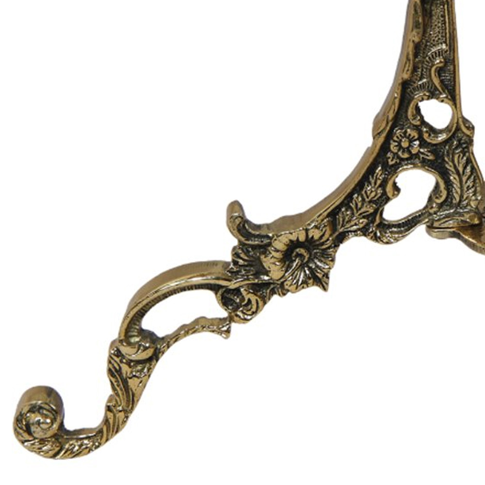 Стол бронзовый круглый с мраморной столешницей Coffee De Bronze