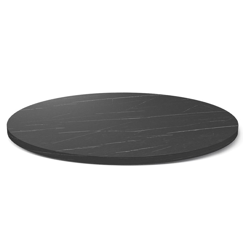 Стол журнальный c круглой столешницей на четырех коричневых ножках Charm Coffee Table