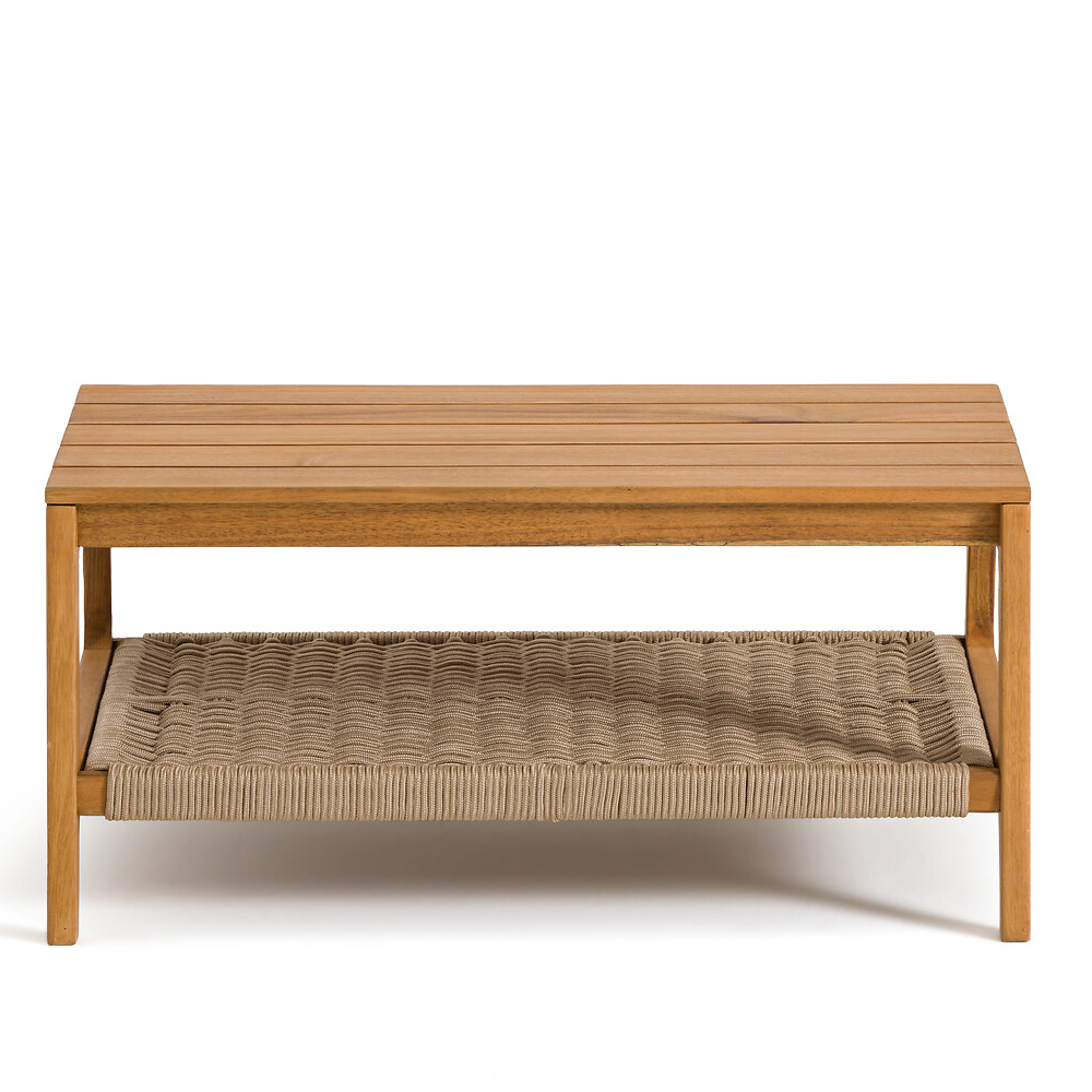 Стол журнальный для сада из акации Breathe Nature