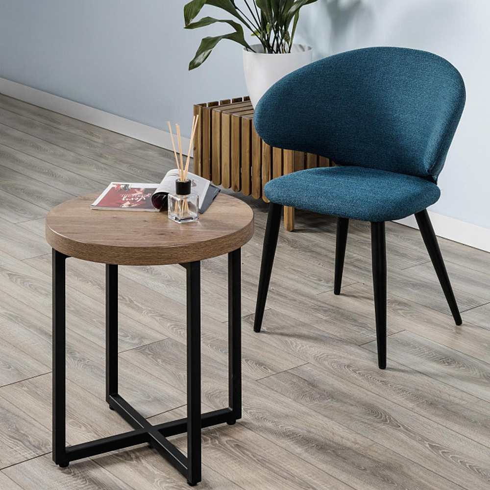 Стол журнальный круглый в стиле лофт Urban Style Space