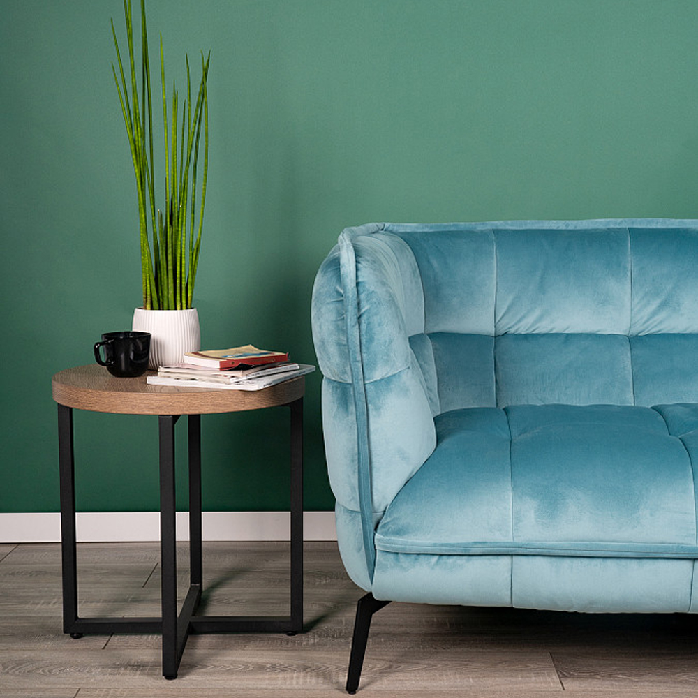 Стол журнальный круглый в стиле лофт Urban Style Space 2