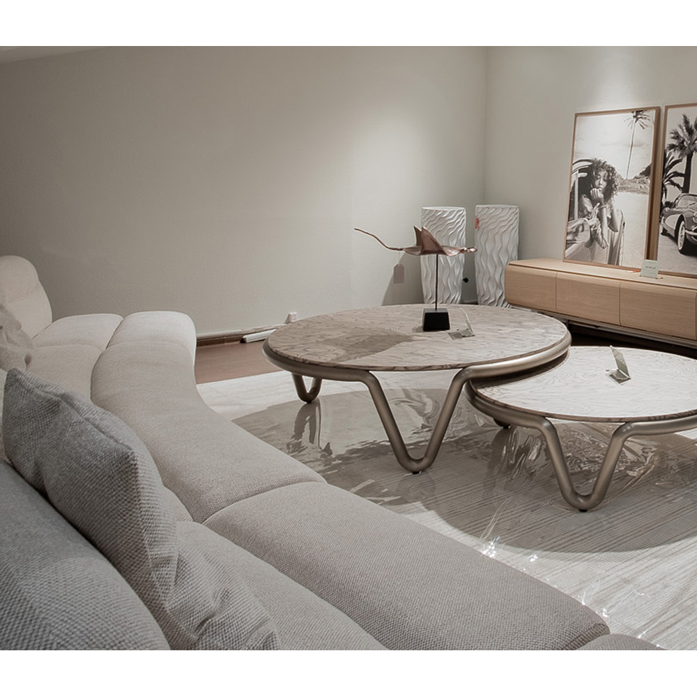 Стол журнальный круглый с узором Table Hypontic Pattern