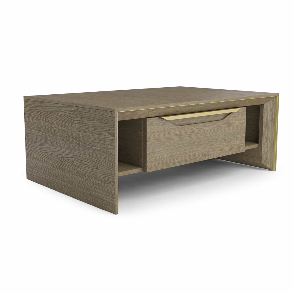 Стол журнальный с ящиками и открытыми полками Flowchart