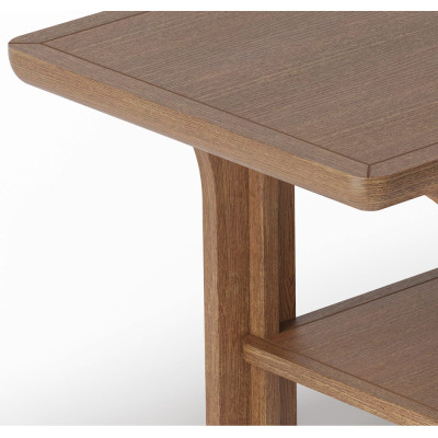 Стол кофейный деревянный с арочным основанием Arch Passage