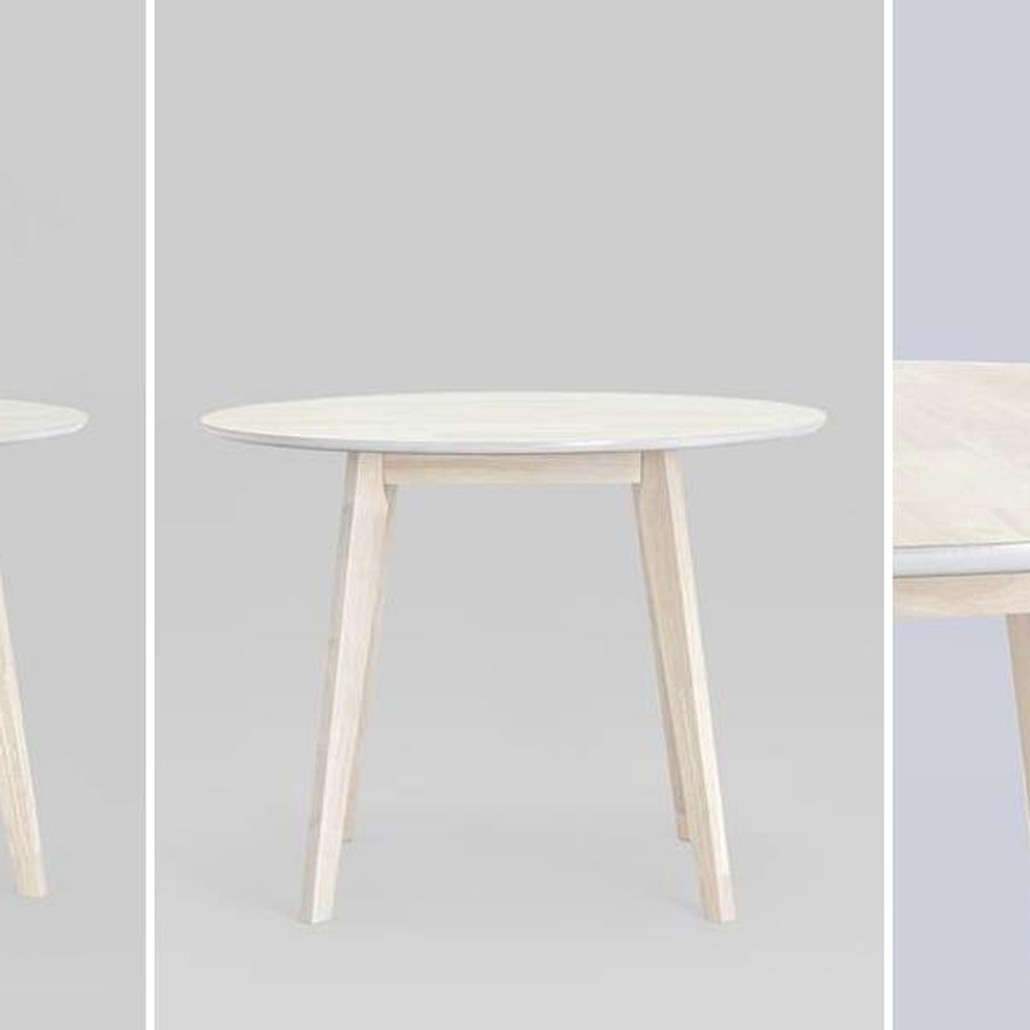 Стол обеденный Bleached Oak