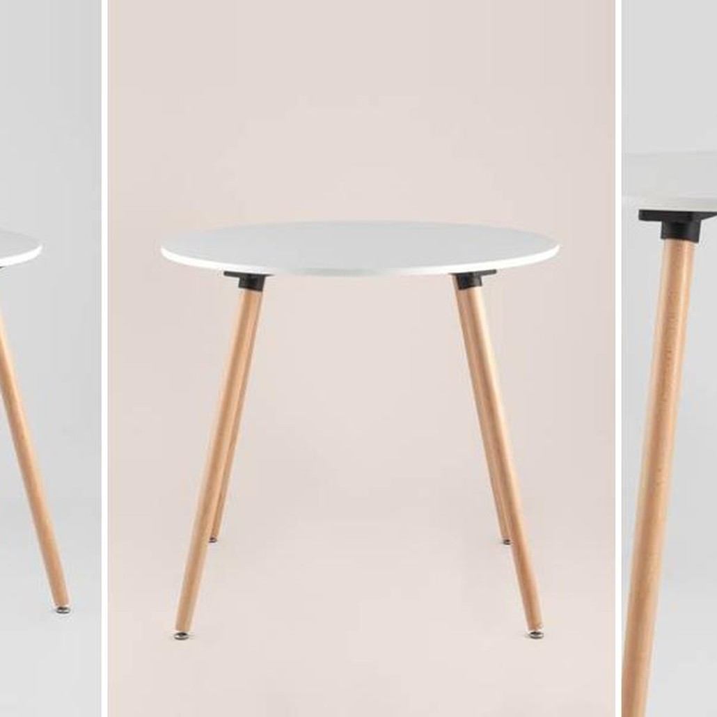 Стол обеденный Hoffman Collection круглый четыре ножки