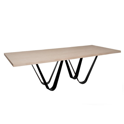 Стол обеденный на изогнутых ножках Consonance