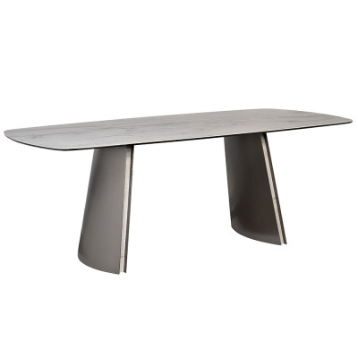 Стол обеденный прямоугольный керамический Ceramic Dining Table