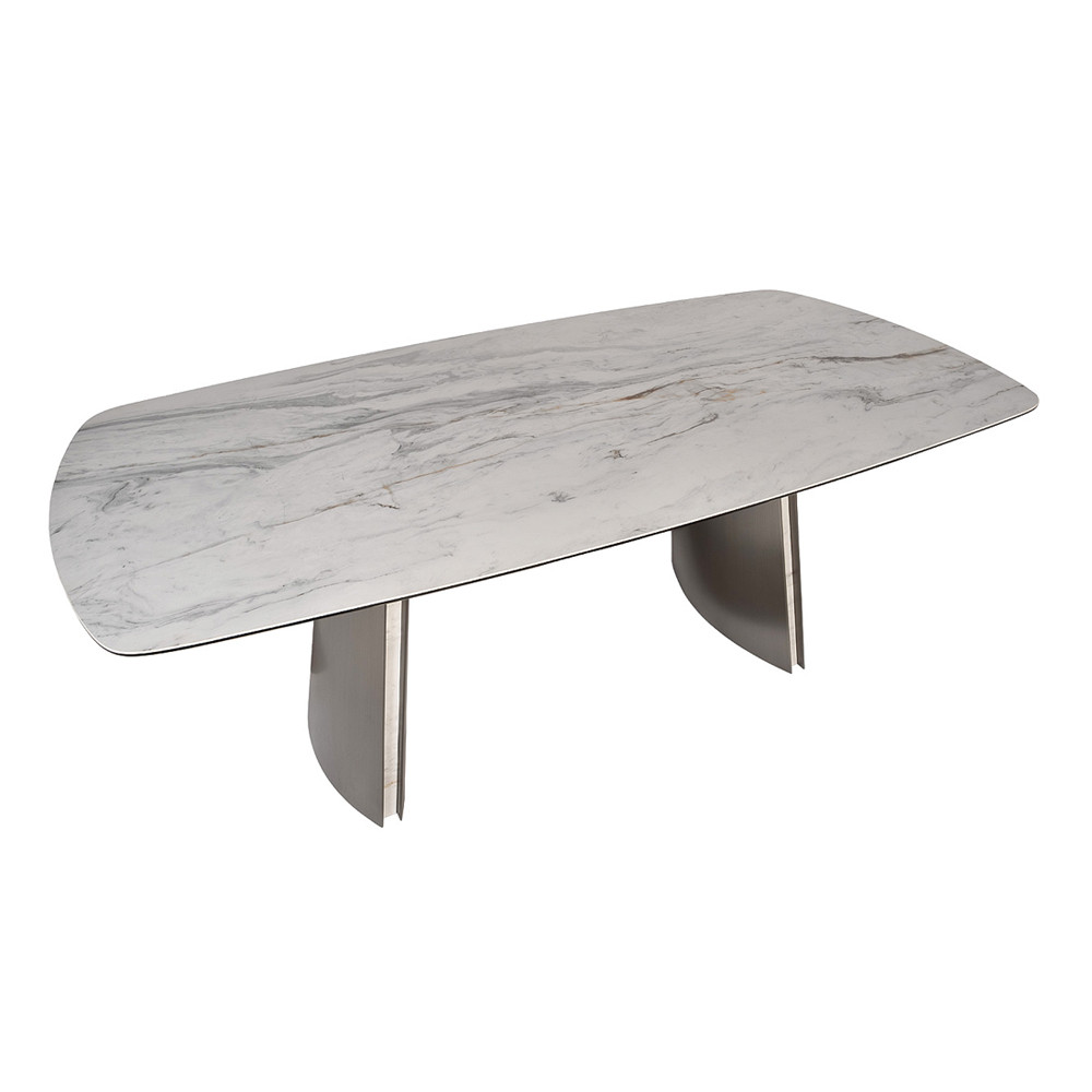 Стол обеденный прямоугольный керамический Ceramic Dining Table