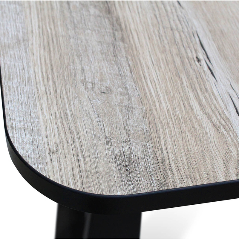 Стол обеденный раздвижной с прямоугольной бежевой столешницей Magali